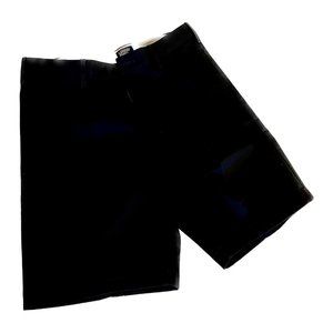 Land's End Black Chino Shorts - Classic Fit Size 32.